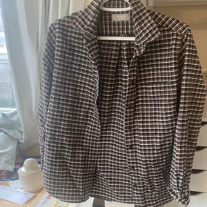 Everlane Checkered Button-Up Shirt